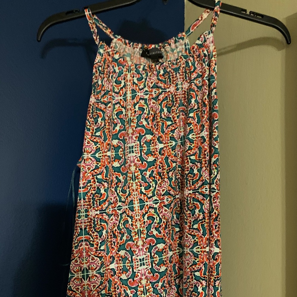 Medium multi colored The limited top.